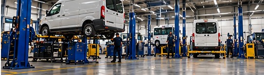 Onderhoud aan elektrische bussen